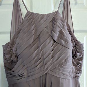 Azazie high neck bridesmaids dress